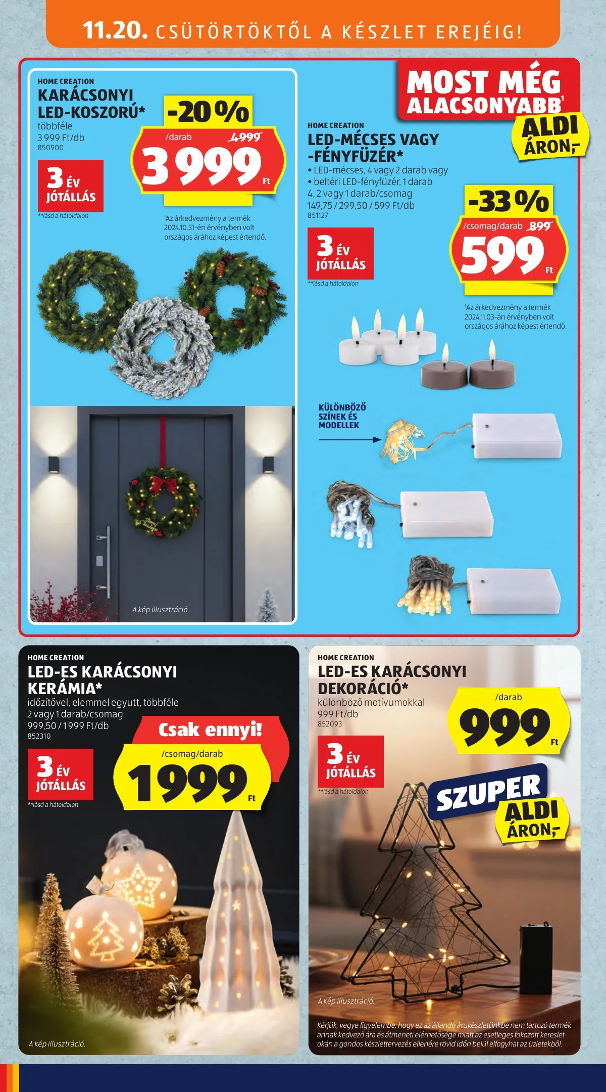 Aldi akciós újság 11.20–11.26 – 22. oldal