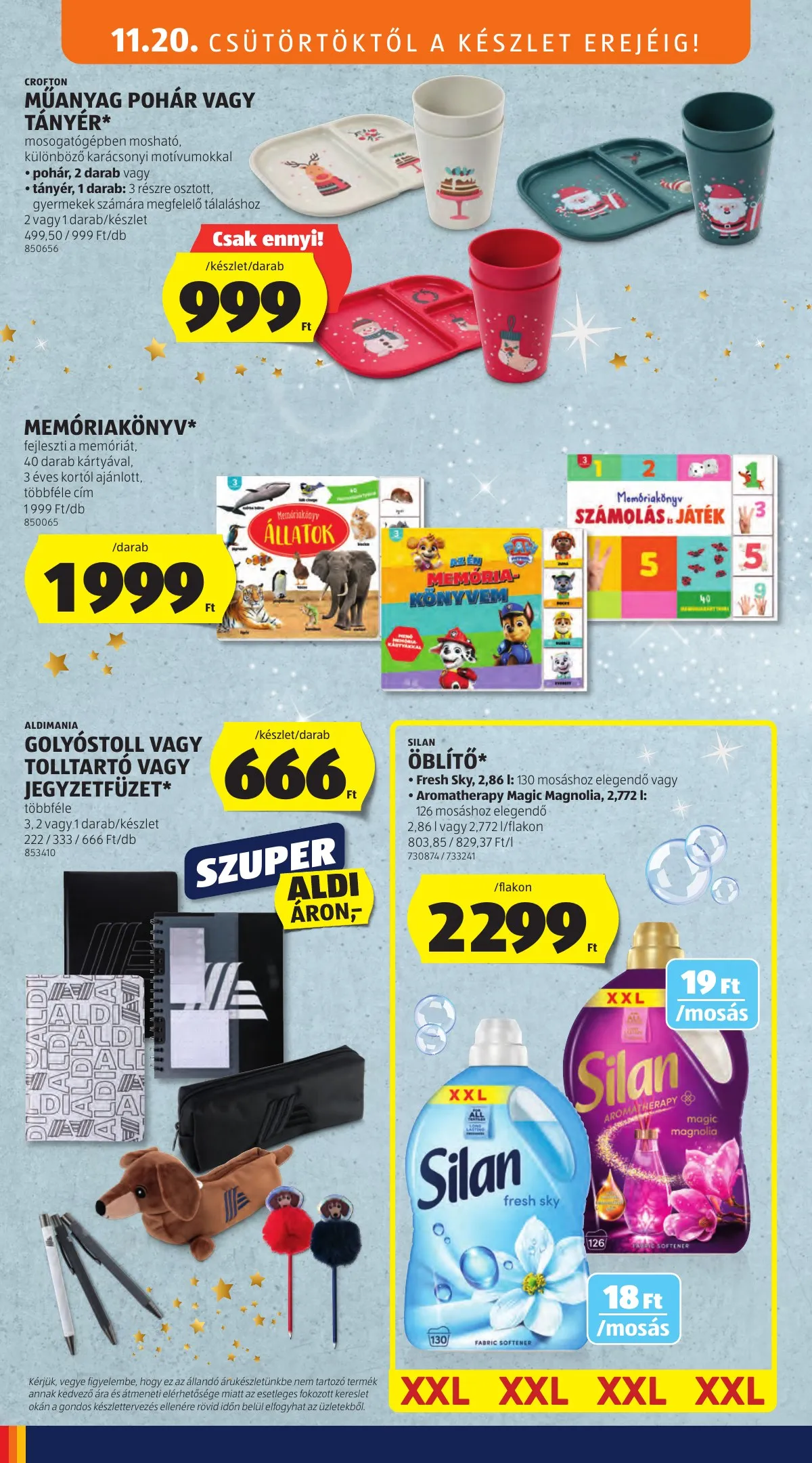 Aldi akciós újság 11.20–11.26 – 30. oldal