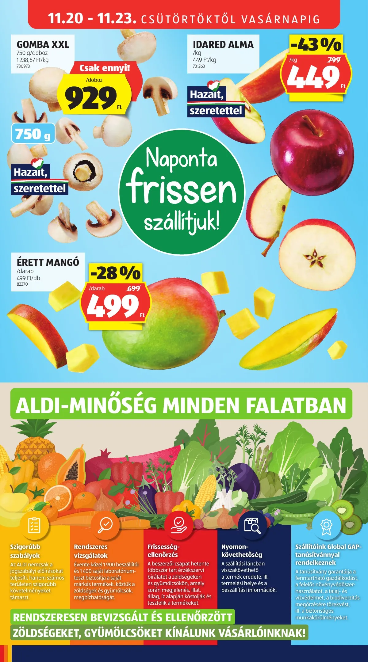 Aldi akciós újság 11.20–11.26 – 6. oldal