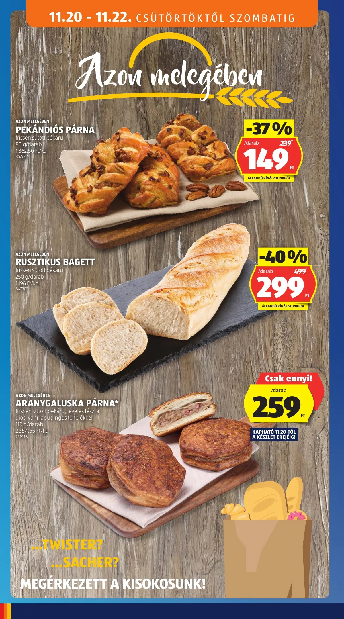 Aldi akciós újság 11.20–11.26 – 8. oldal