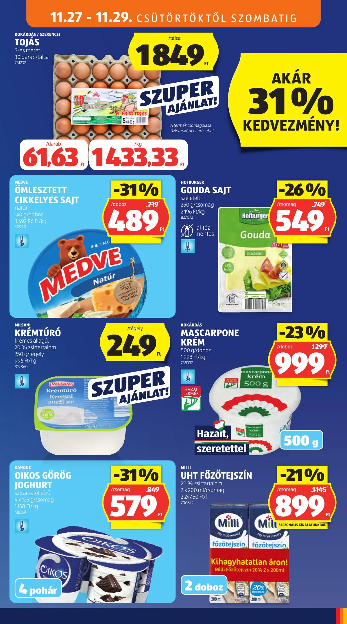 Aldi akciós újság 11.27–12.03 – 11. oldal