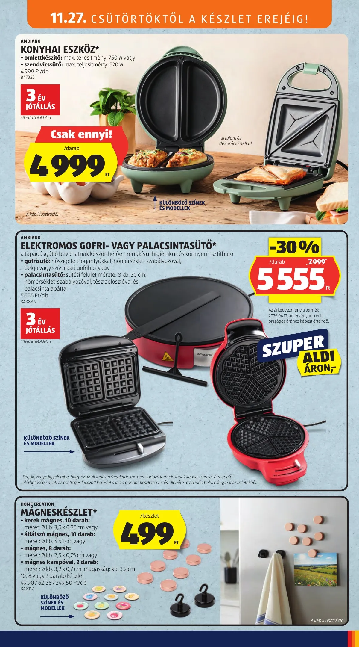Aldi akciós újság 11.27–12.03 – 25. oldal