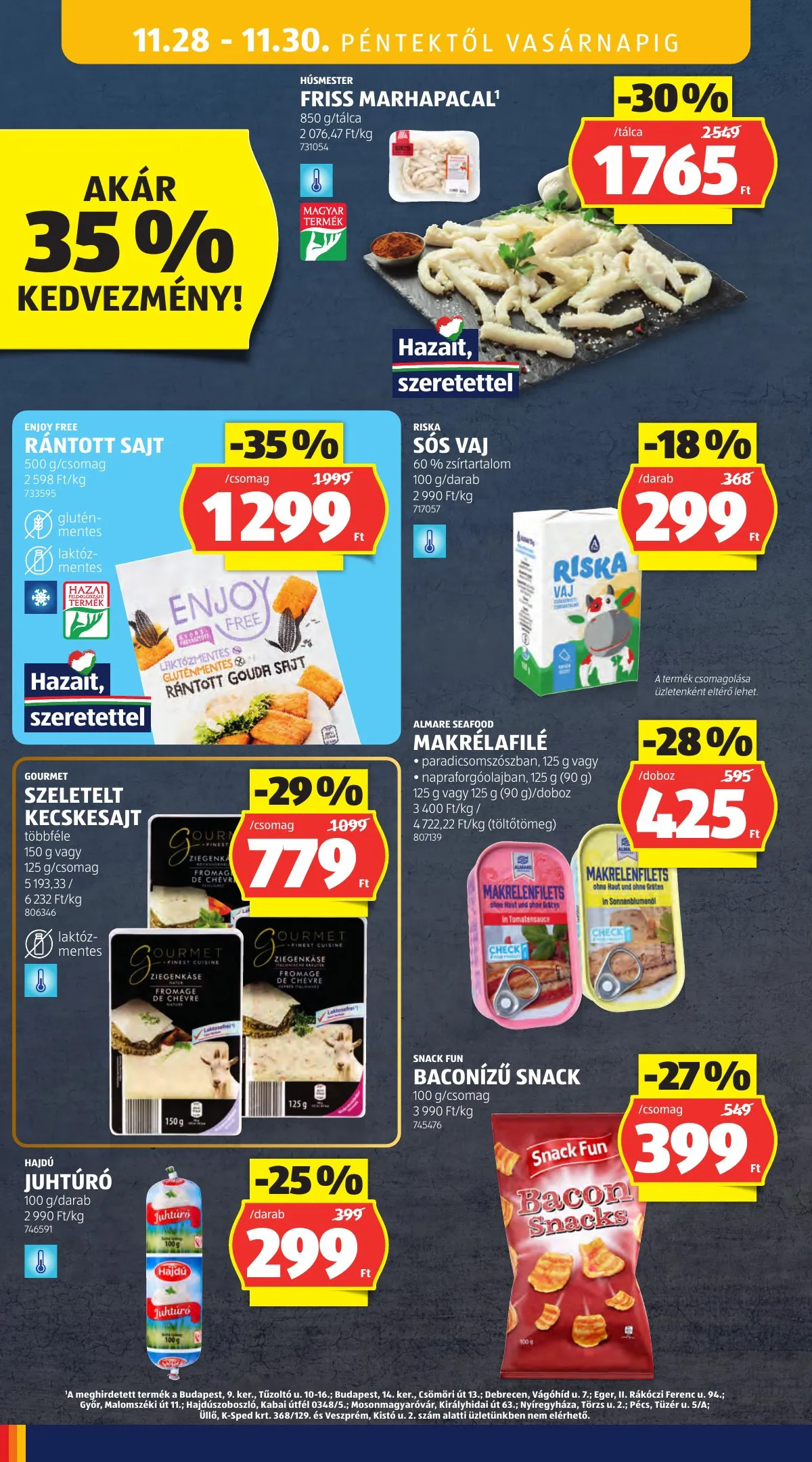 Aldi akciós újság 11.27–12.03 – 36. oldal