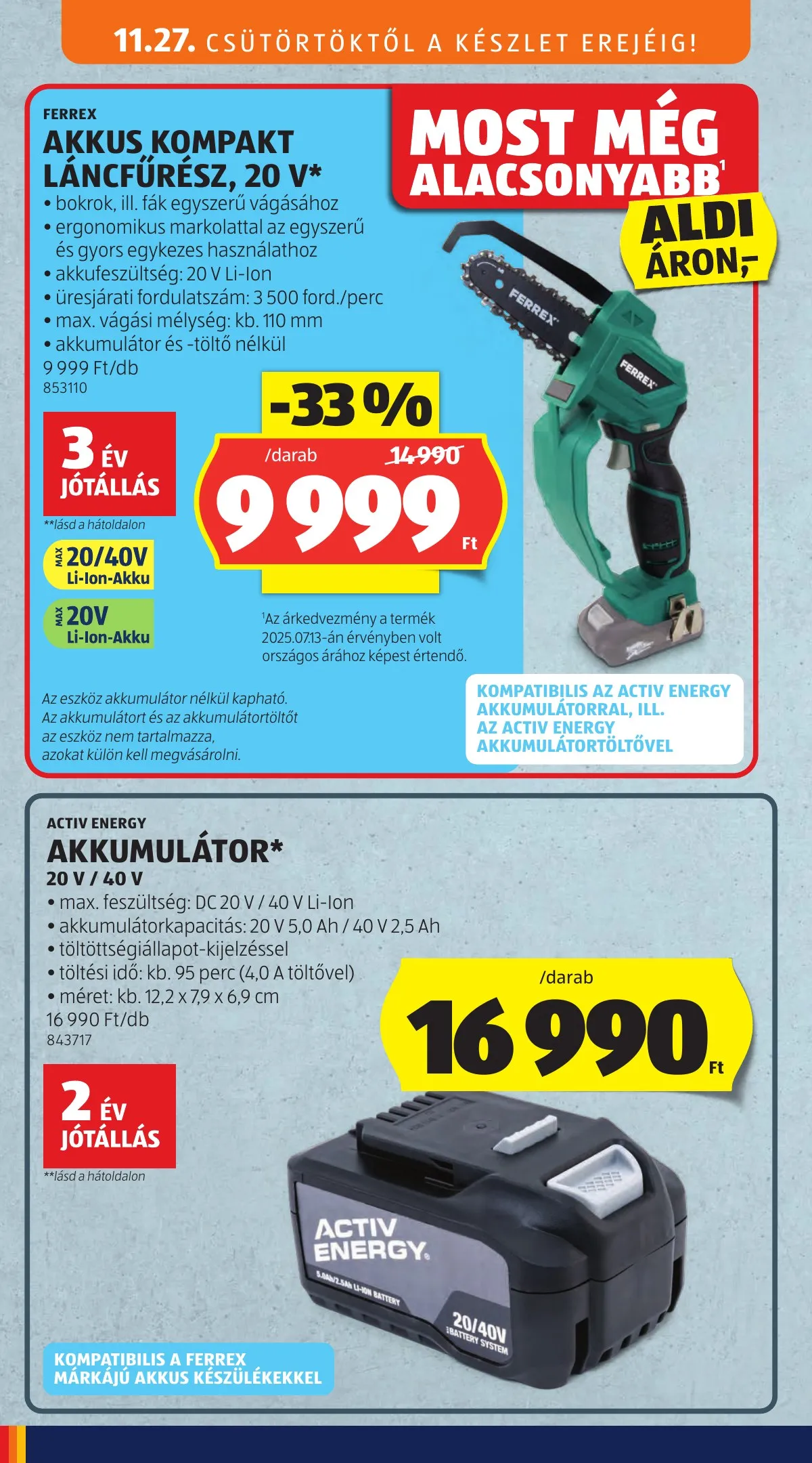 Aldi akciós újság 11.27–12.03 – 4. oldal