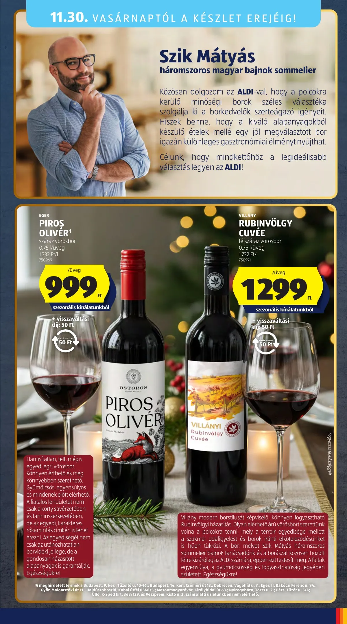 Aldi akciós újság 11.27–12.03 – 45. oldal