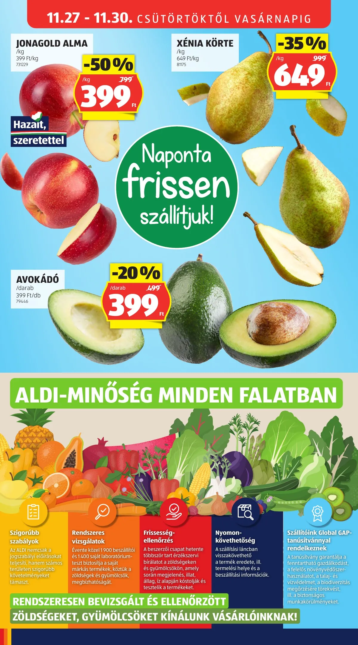 Aldi akciós újság 11.27–12.03 – 8. oldal