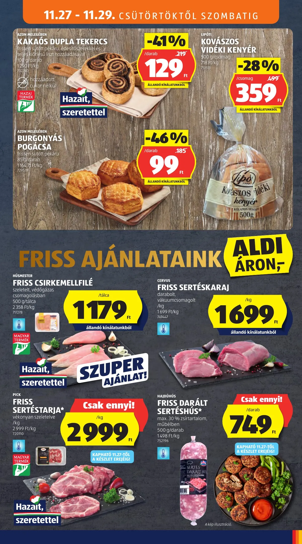Aldi akciós újság 11.27–12.03 – 9. oldal