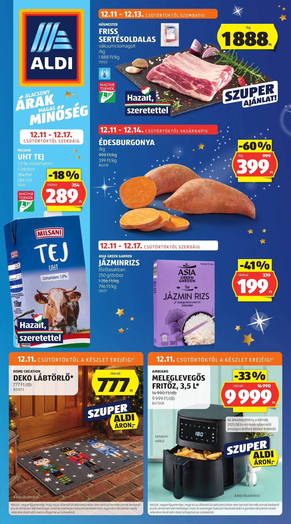 Aldi akciós újság 12.11–12.17