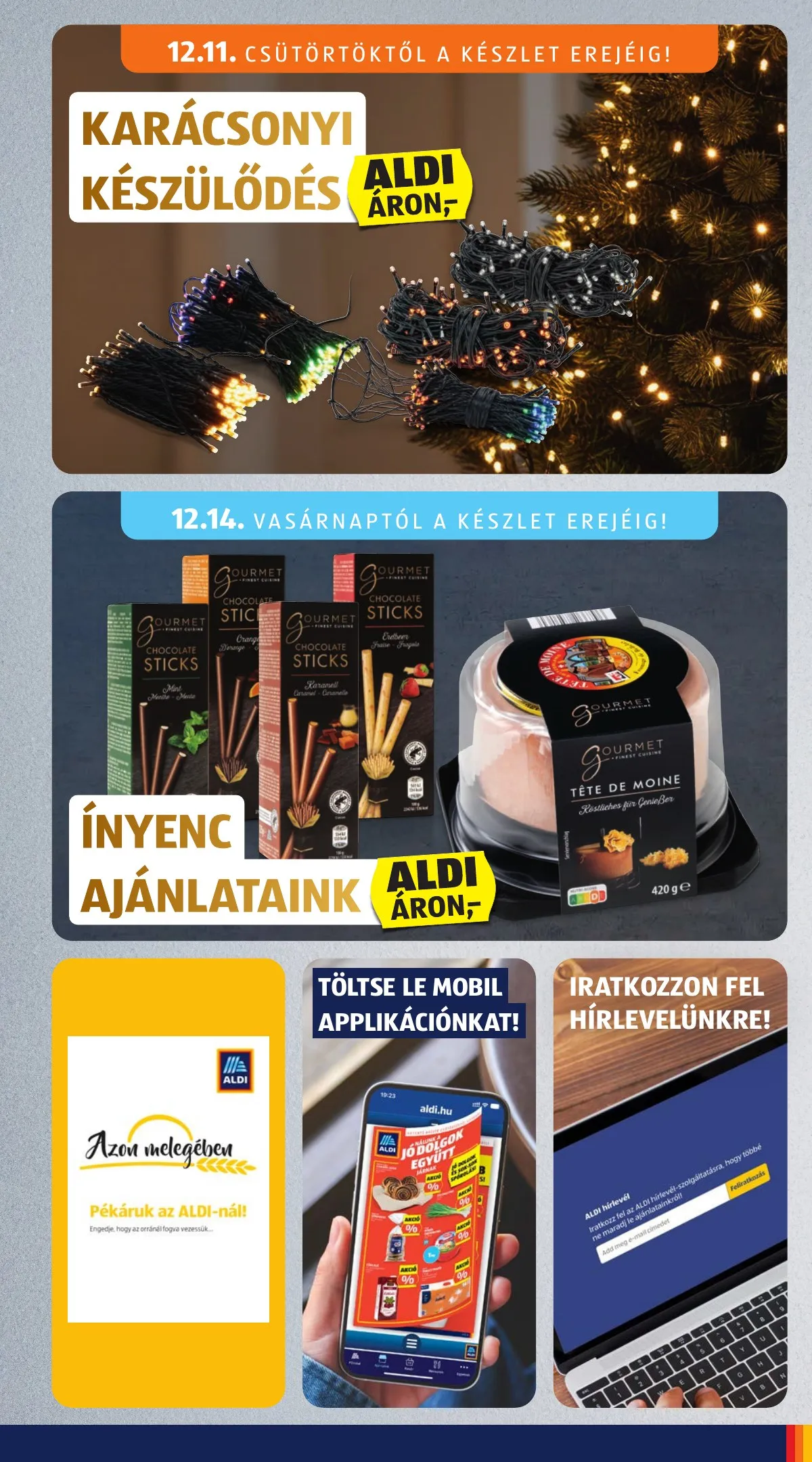 Aldi akciós újság 12.11–12.17 – 3. oldal