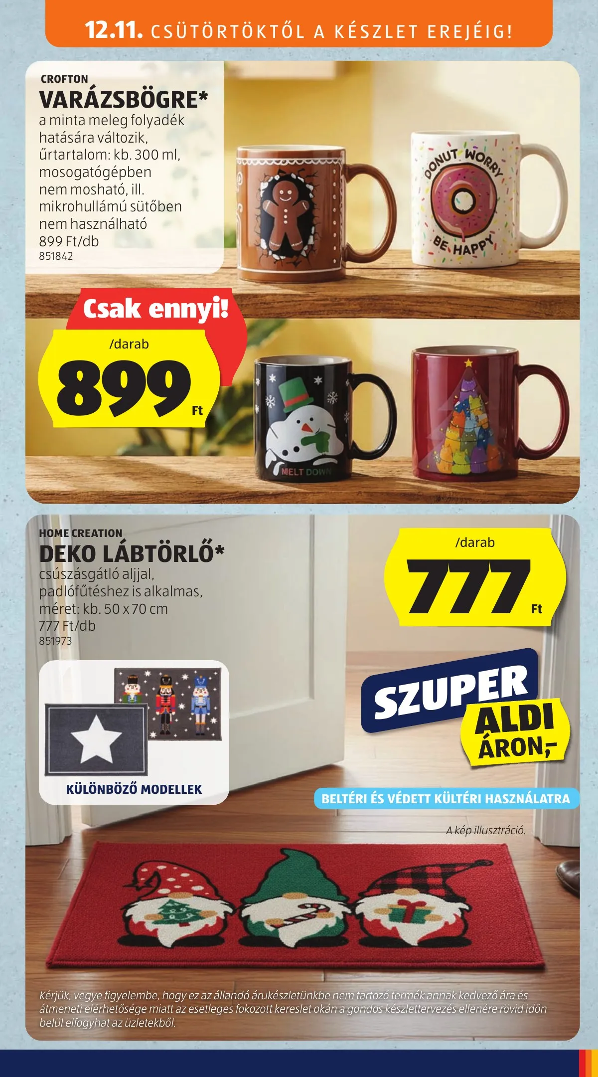 Aldi akciós újság 12.11–12.17 – 5. oldal
