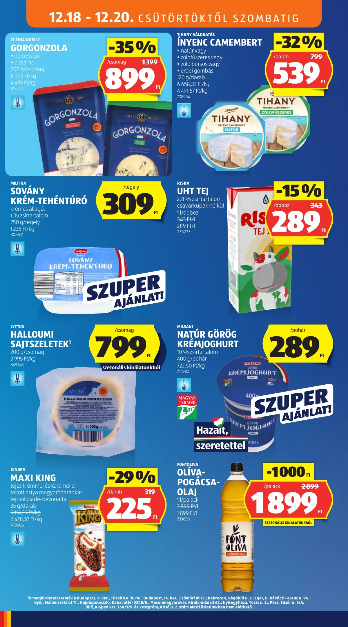 Aldi akciós újság 12.18–12.24 – 12. oldal
