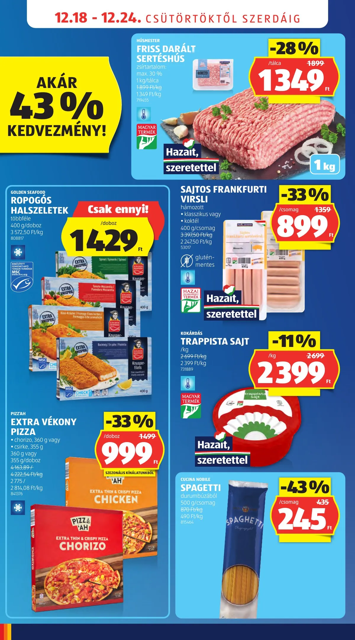 Aldi akciós újság 12.18–12.24 – 14. oldal