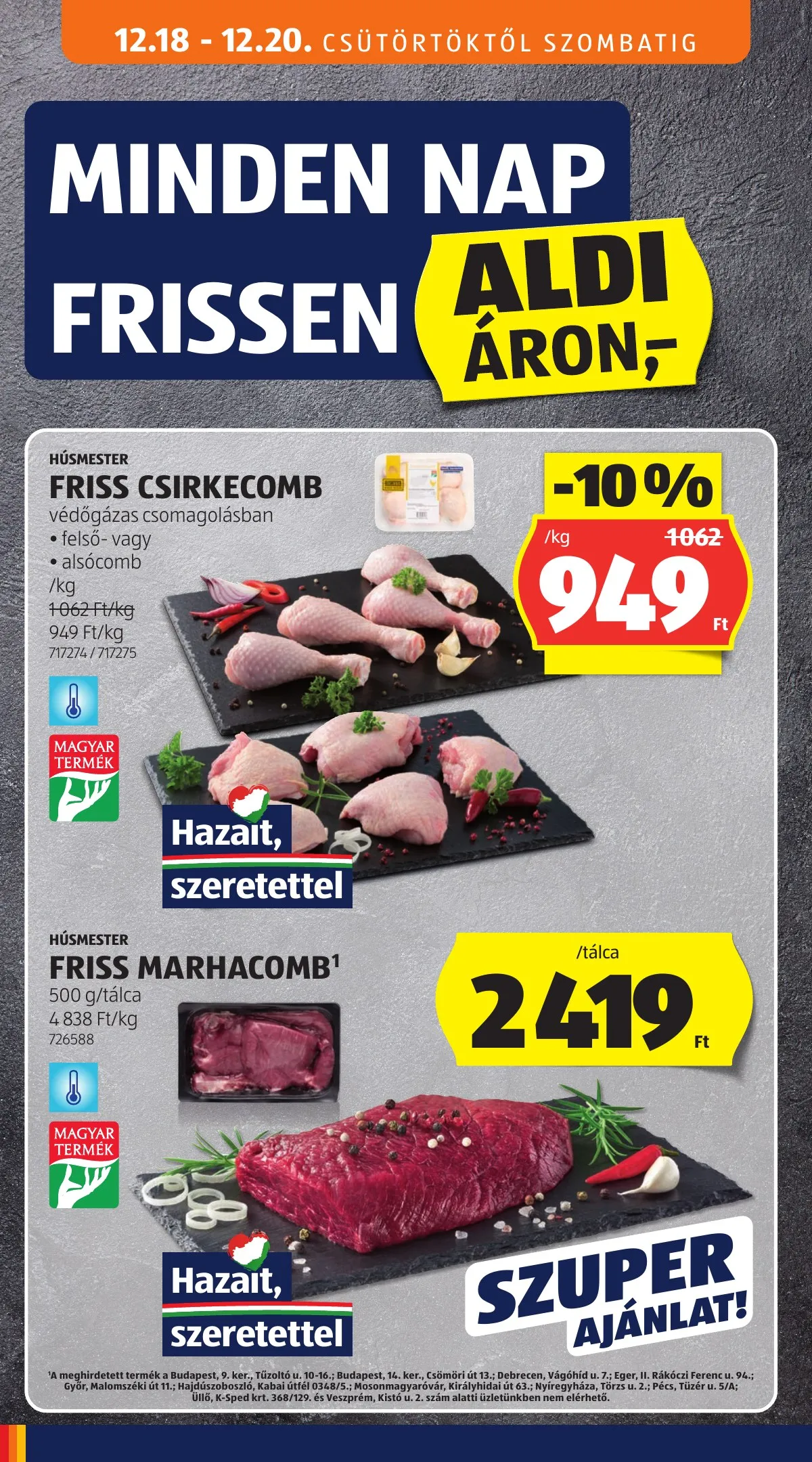 Aldi akciós újság 12.18–12.24 – 16. oldal