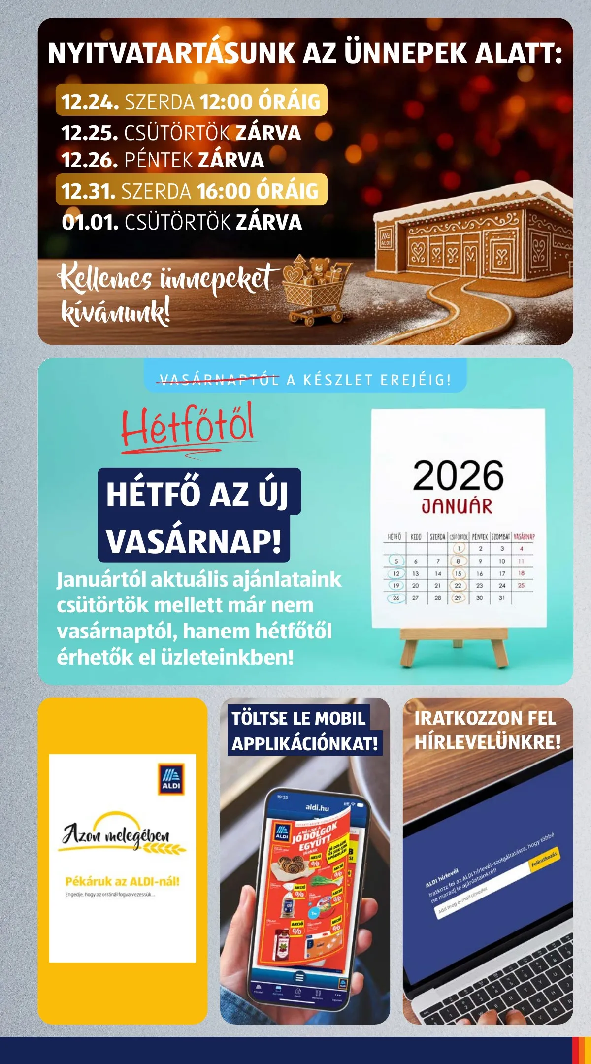Aldi akciós újság 12.18–12.24 – 3. oldal