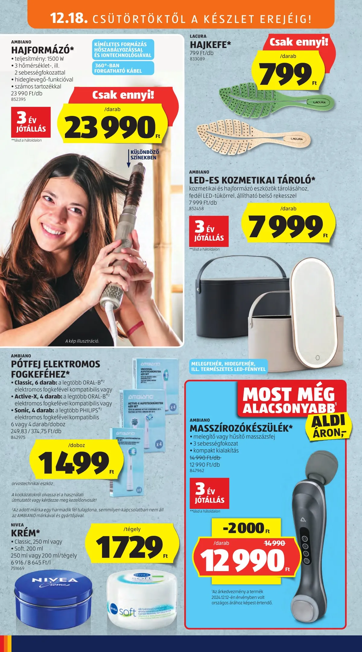 Aldi akciós újság 12.18–12.24 – 30. oldal