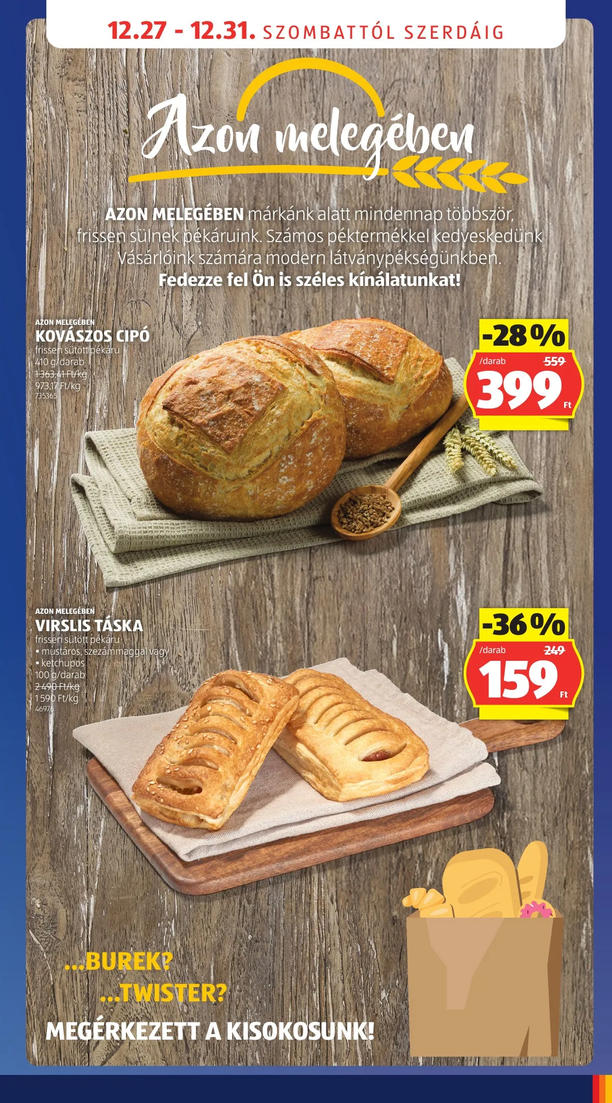 Aldi akciós újság 12.24–12.31 – 19. oldal