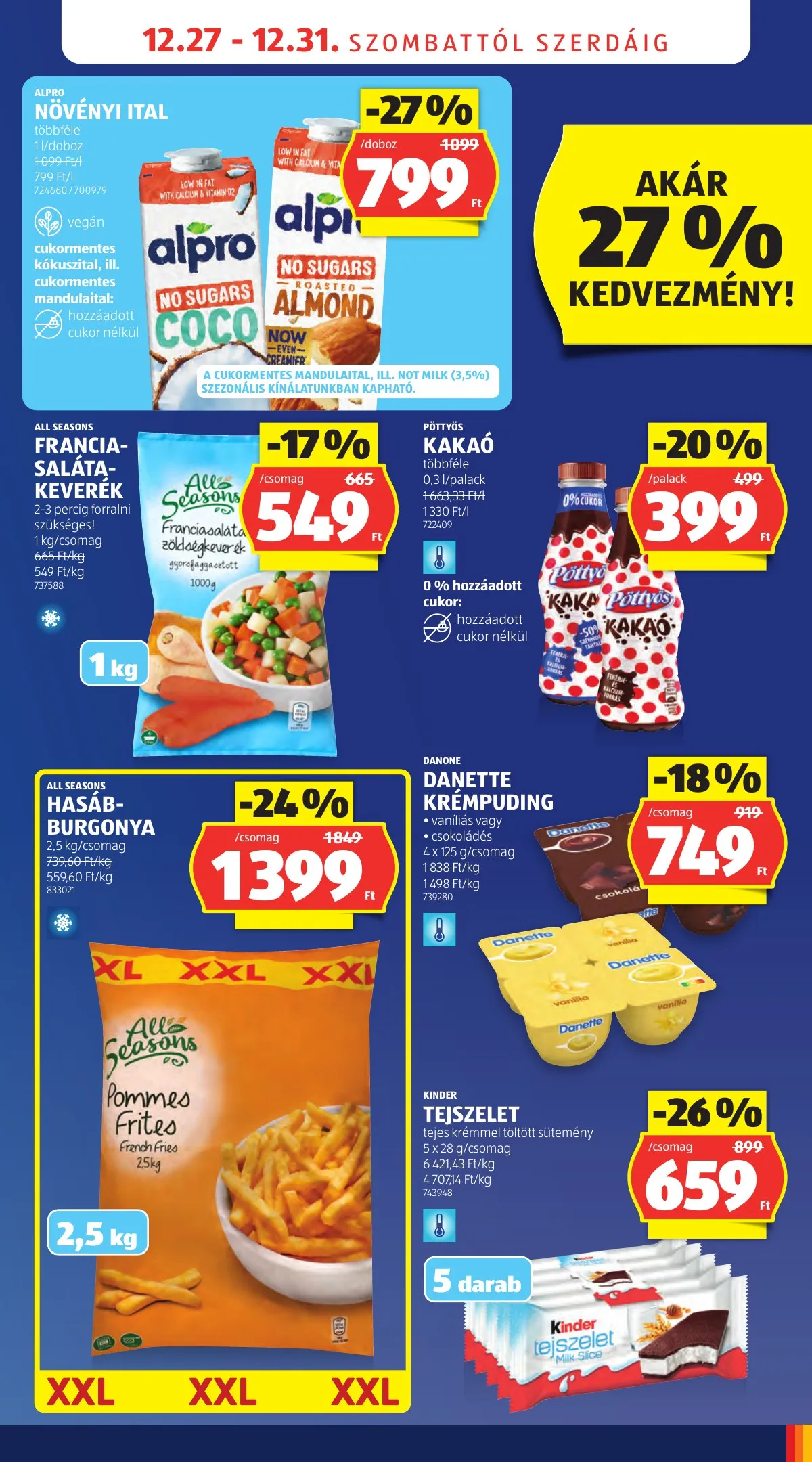 Aldi akciós újság 12.24–12.31 – 23. oldal