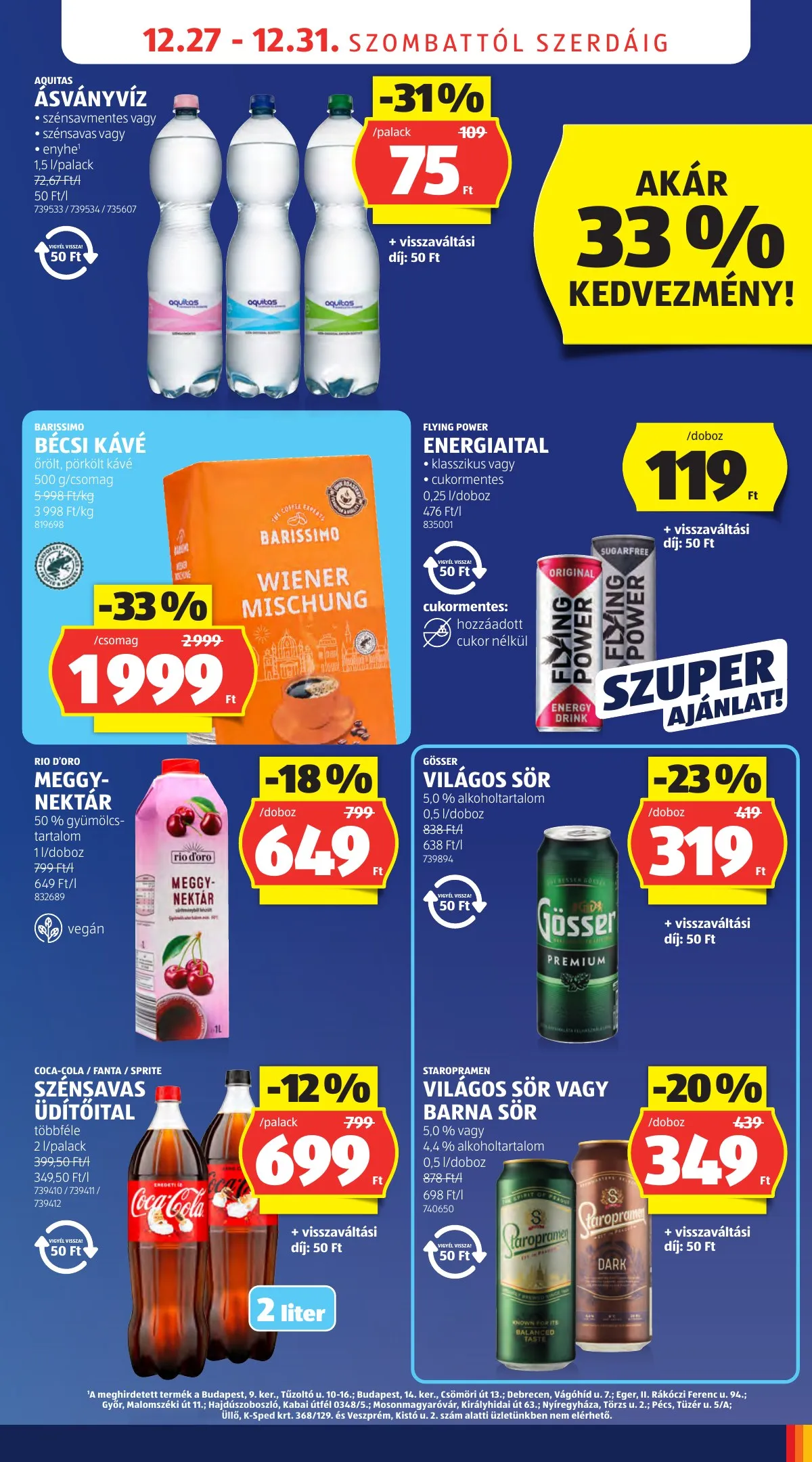 Aldi akciós újság 12.24–12.31 – 25. oldal