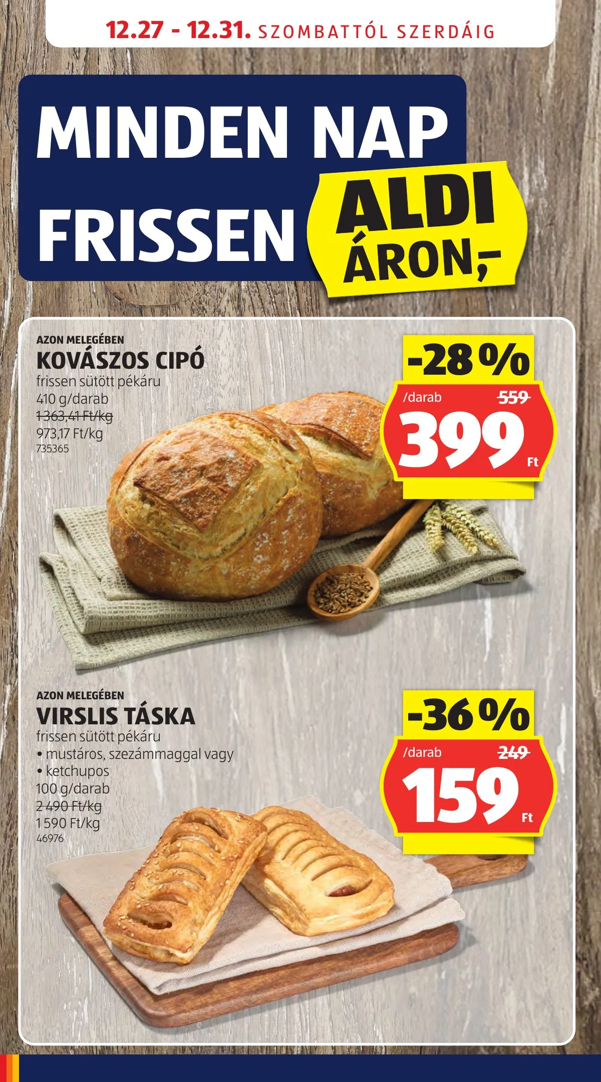 Aldi akciós újság 12.24–12.31 – 26. oldal