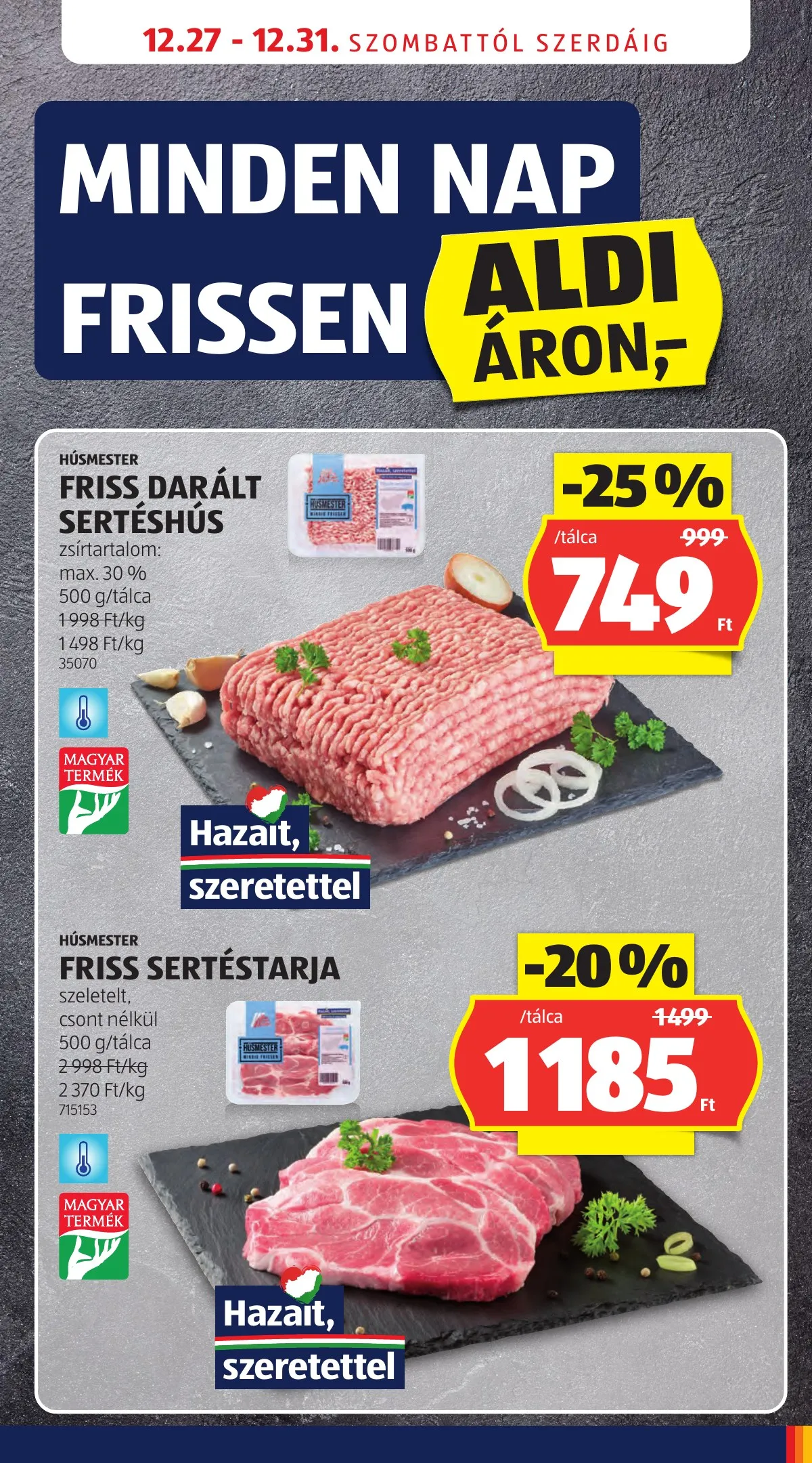 Aldi akciós újság 12.24–12.31 – 27. oldal