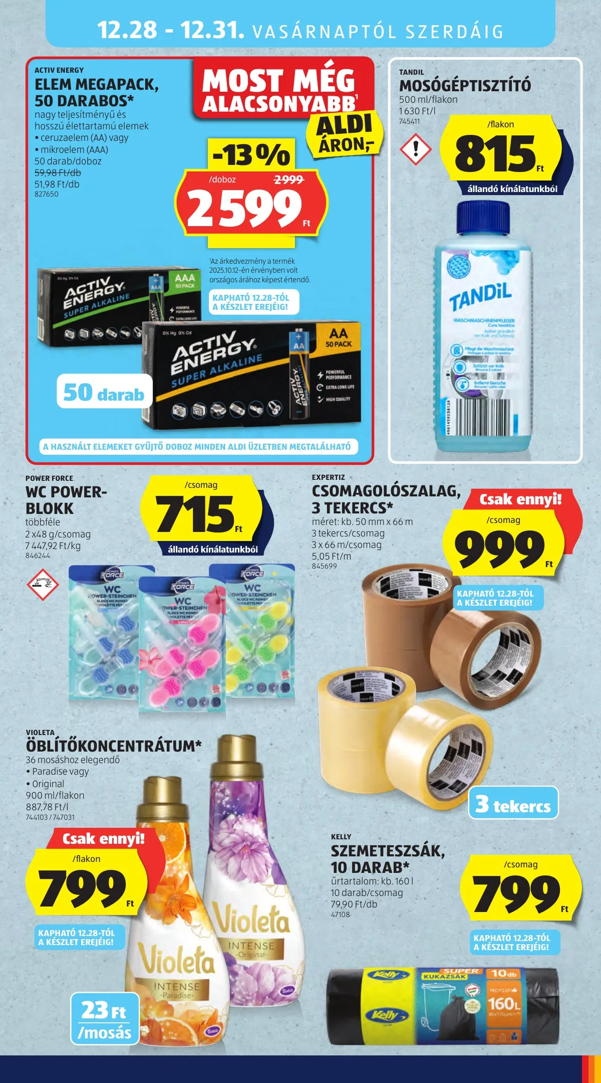 Aldi akciós újság 12.24–12.31 – 35. oldal
