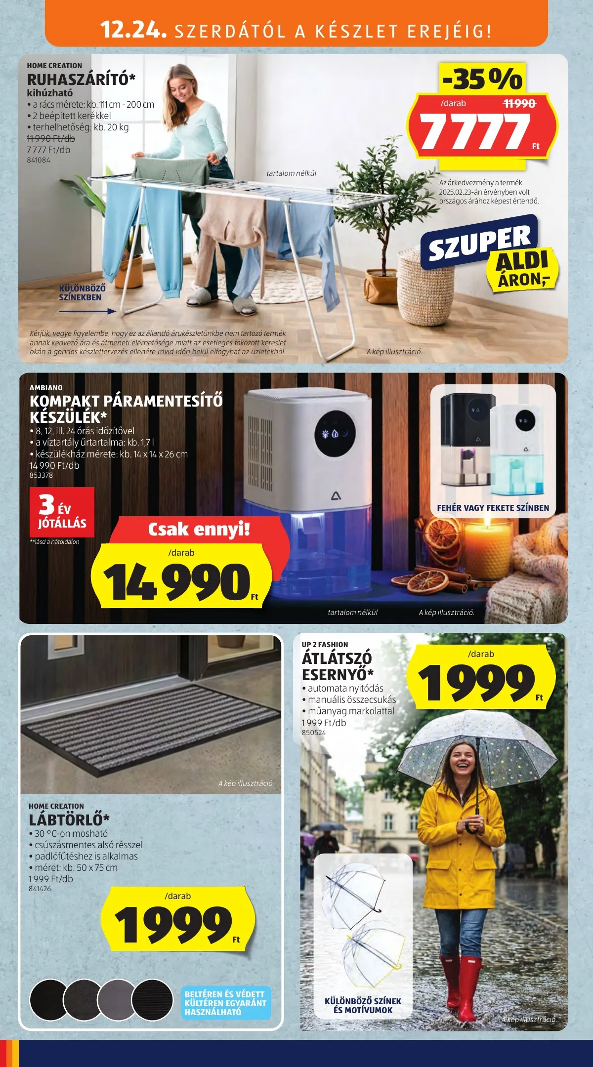 Aldi akciós újság 12.24–12.31 – 8. oldal