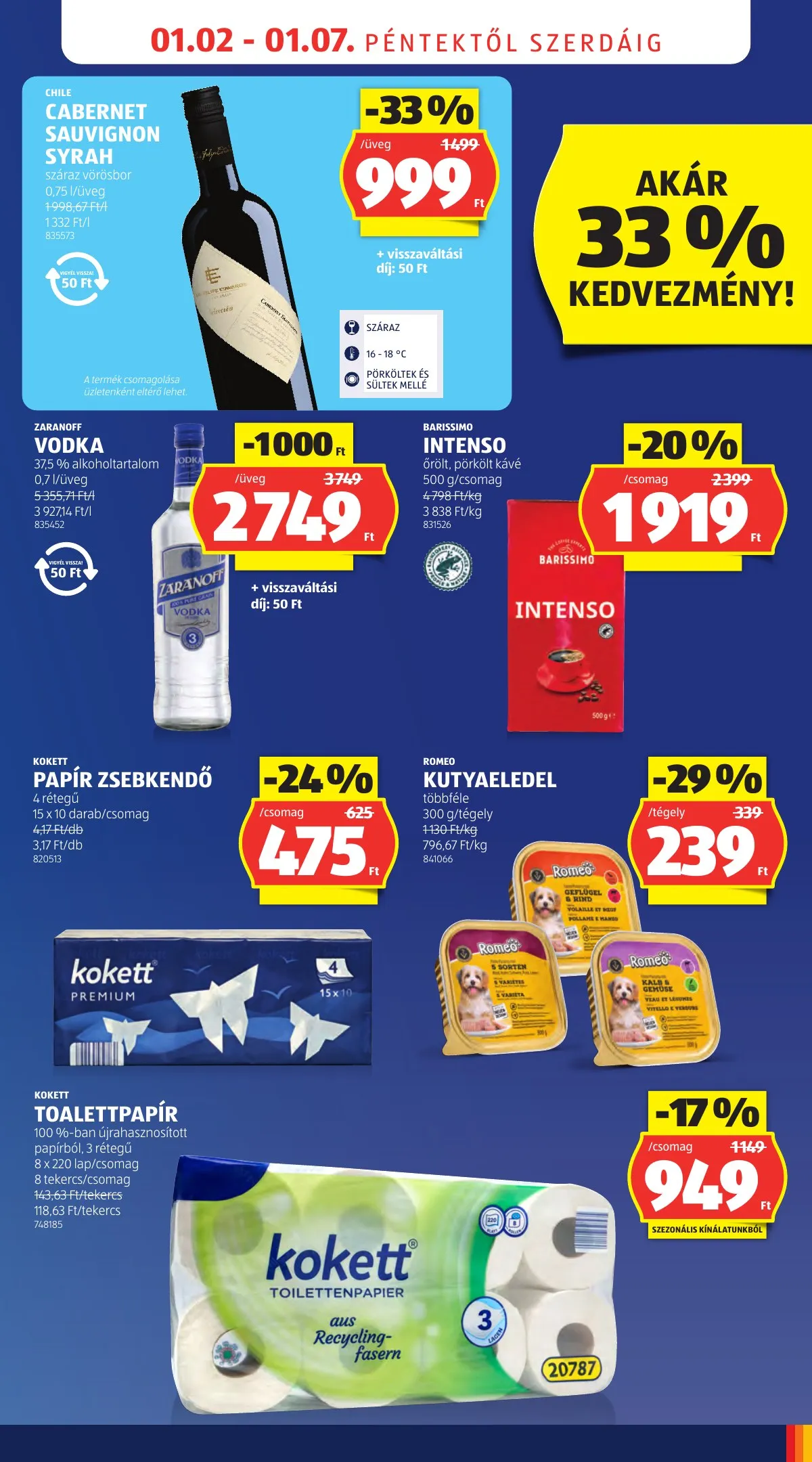 Aldi akciós újság 01.02–01.07 – 11. oldal