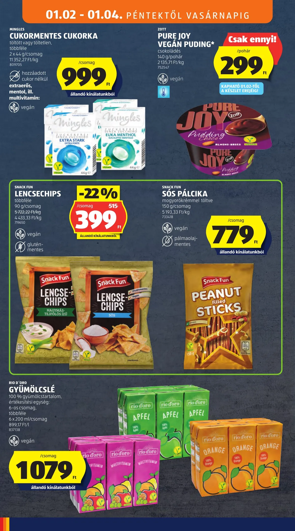 Aldi akciós újság 01.02–01.07 – 20. oldal
