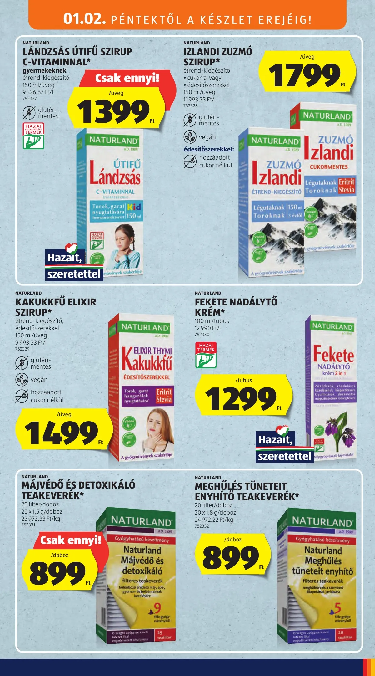 Aldi akciós újság 01.02–01.07 – 23. oldal
