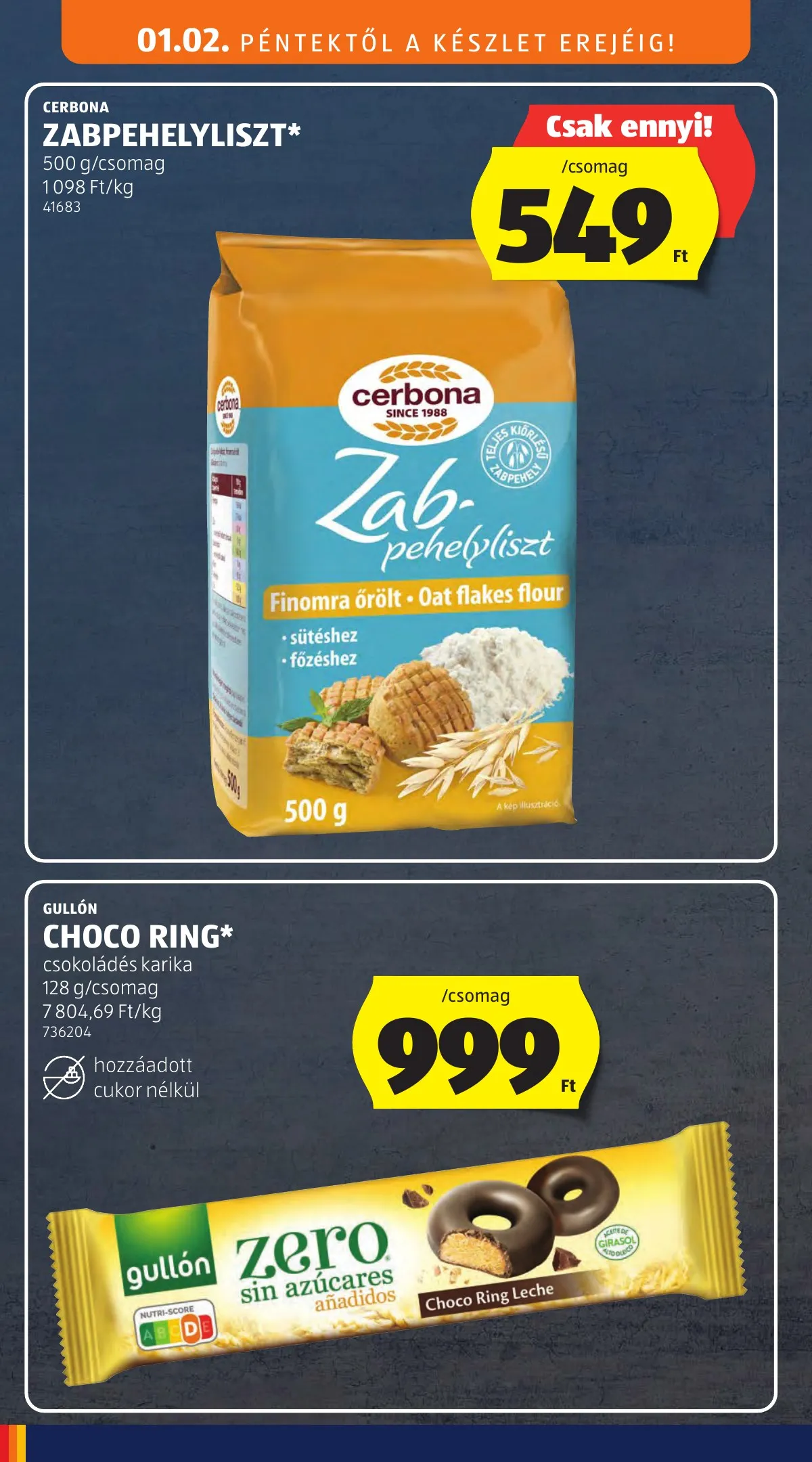 Aldi akciós újság 01.02–01.07 – 4. oldal