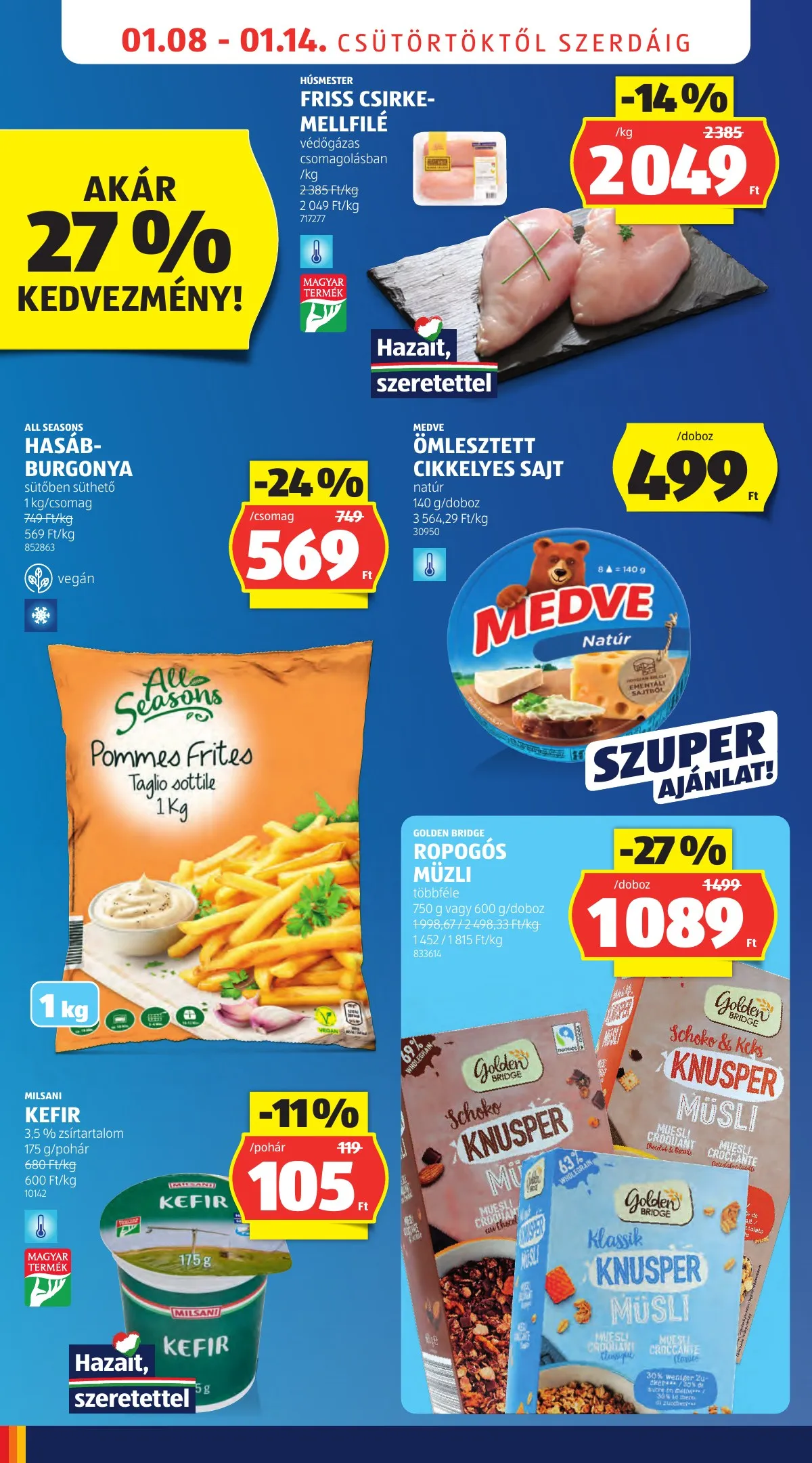 Aldi akciós újság 01.08–01.14 – 12. oldal