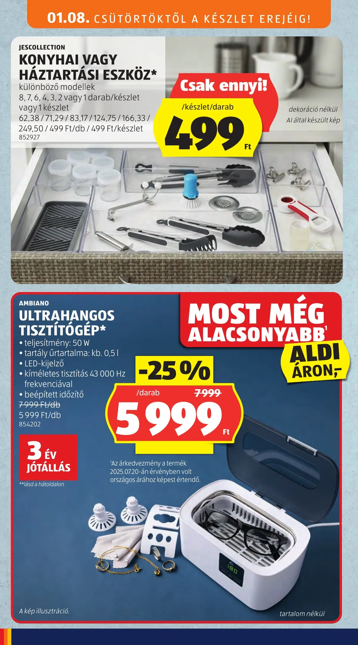 Aldi akciós újság 01.08–01.14 – 4. oldal
