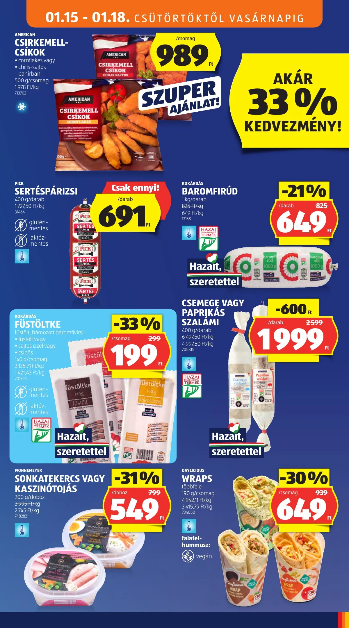 Aldi akciós újság 01.15–01.21 – 11. oldal