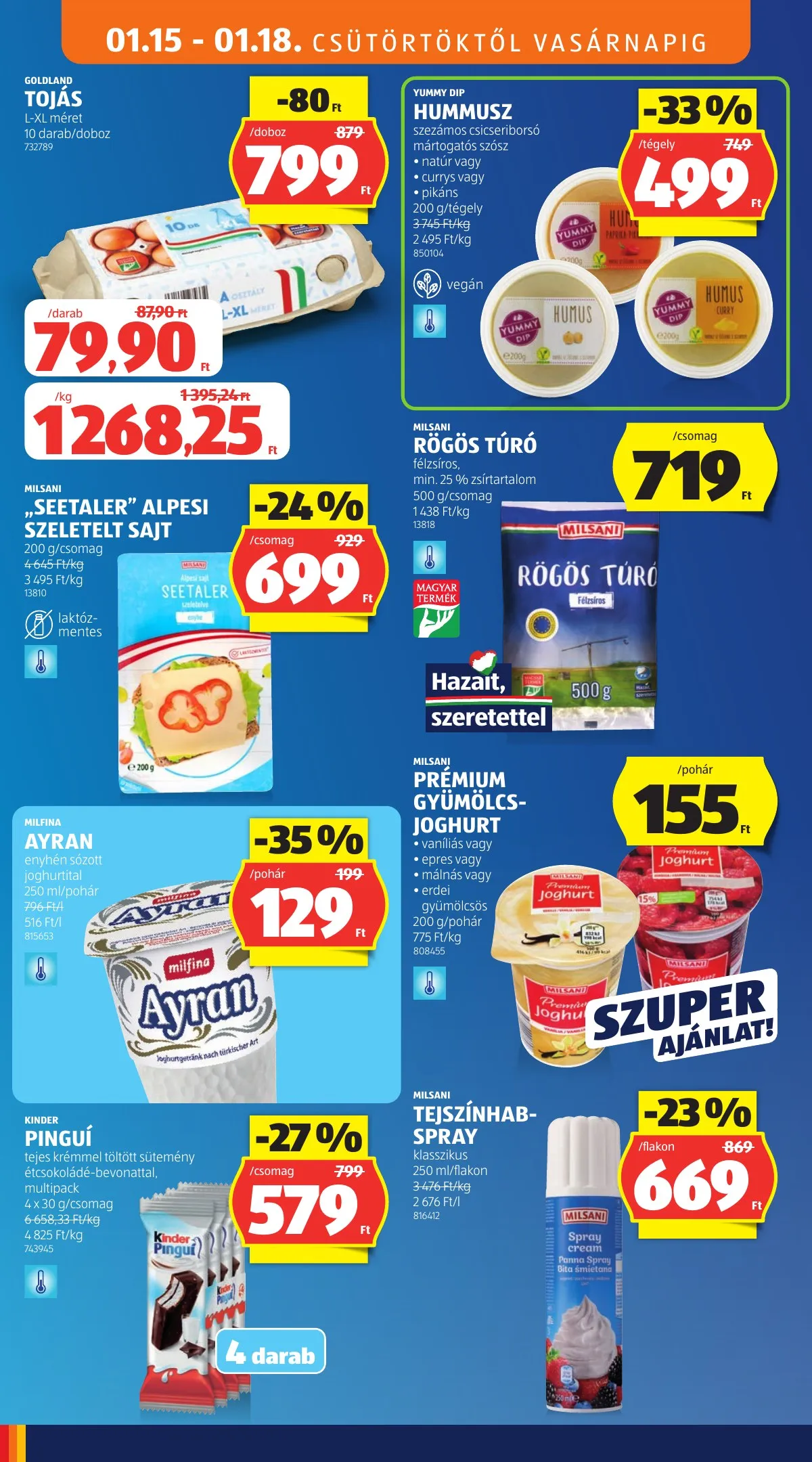 Aldi akciós újság 01.15–01.21 – 12. oldal