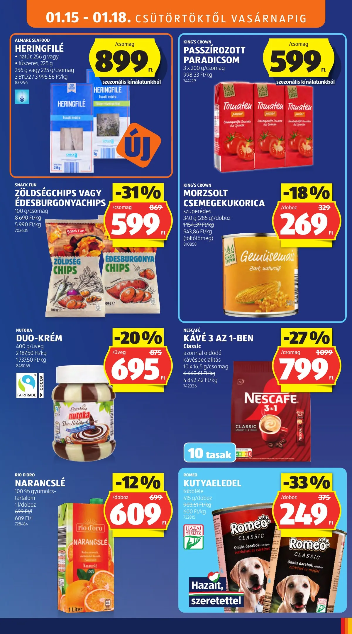 Aldi akciós újság 01.15–01.21 – 13. oldal