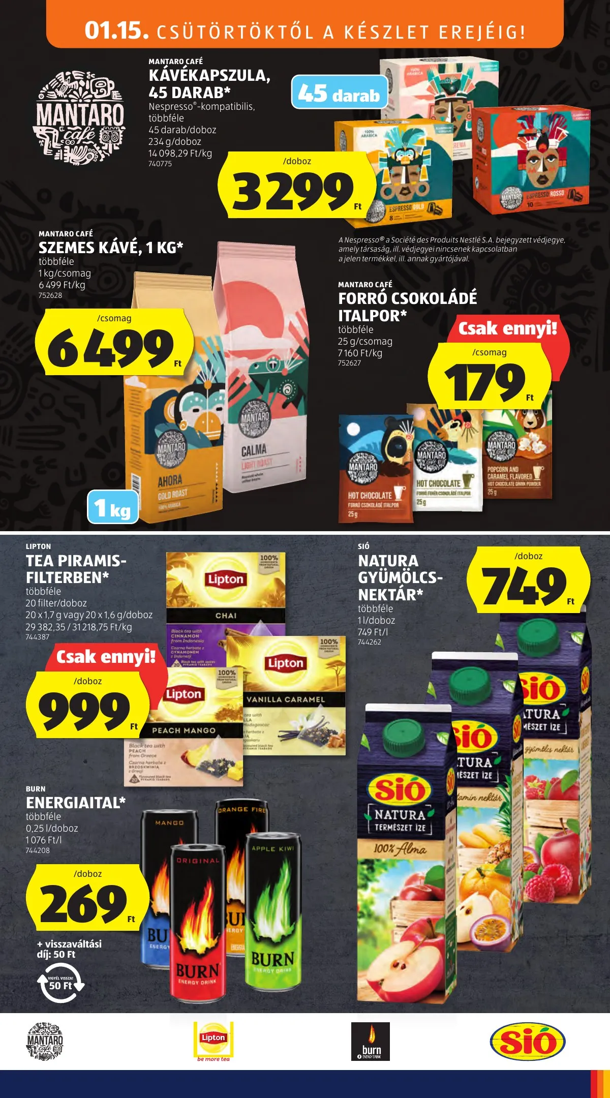 Aldi akciós újság 01.15–01.21 – 21. oldal