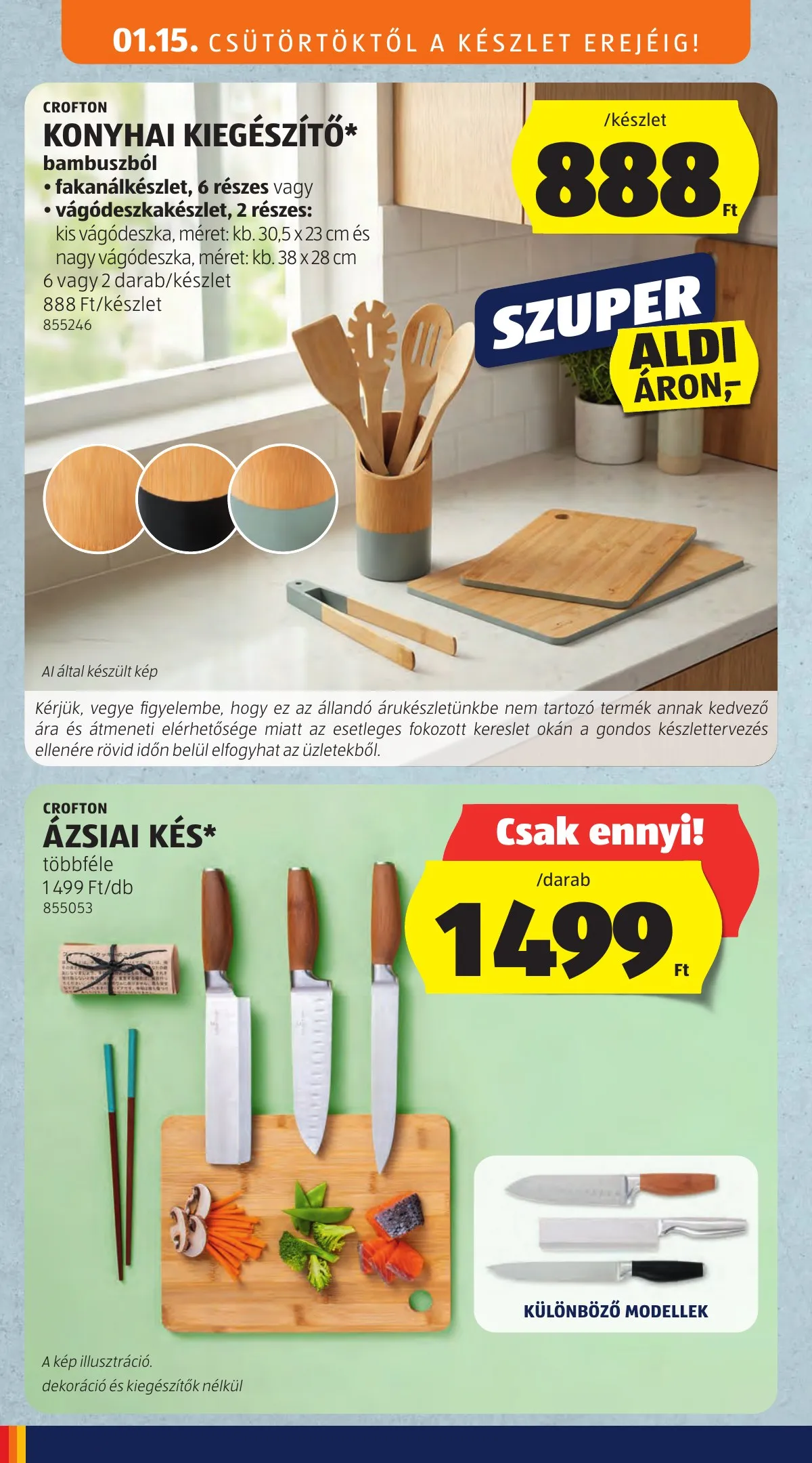 Aldi akciós újság 01.15–01.21 – 6. oldal