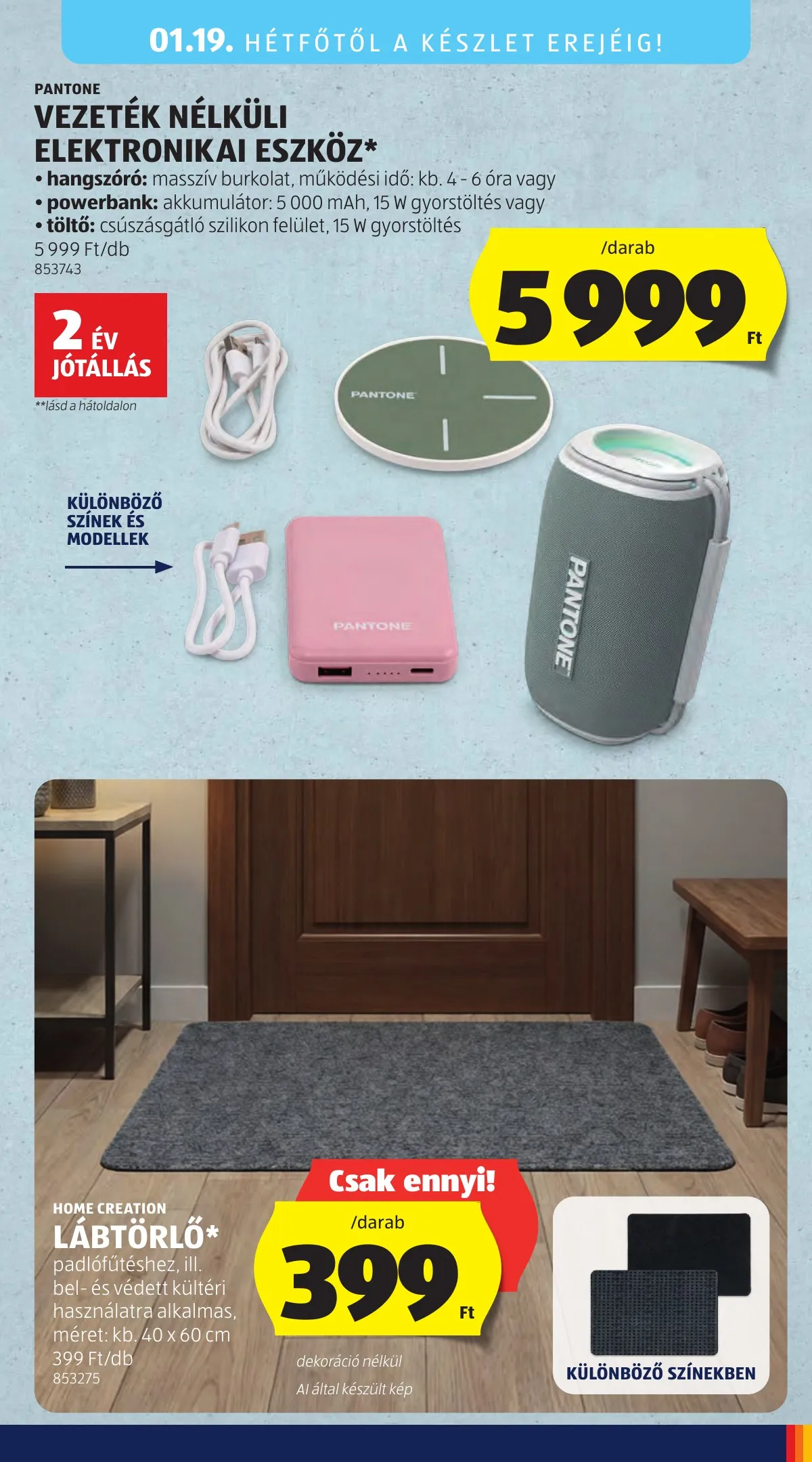 Aldi akciós újság 01.15–01.21 – 7. oldal