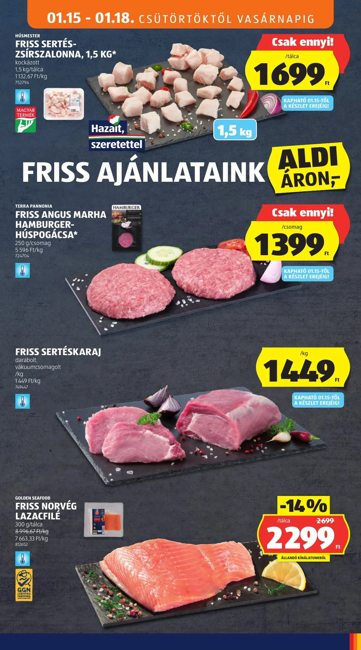 Aldi akciós újság 01.15–01.21 – 9. oldal