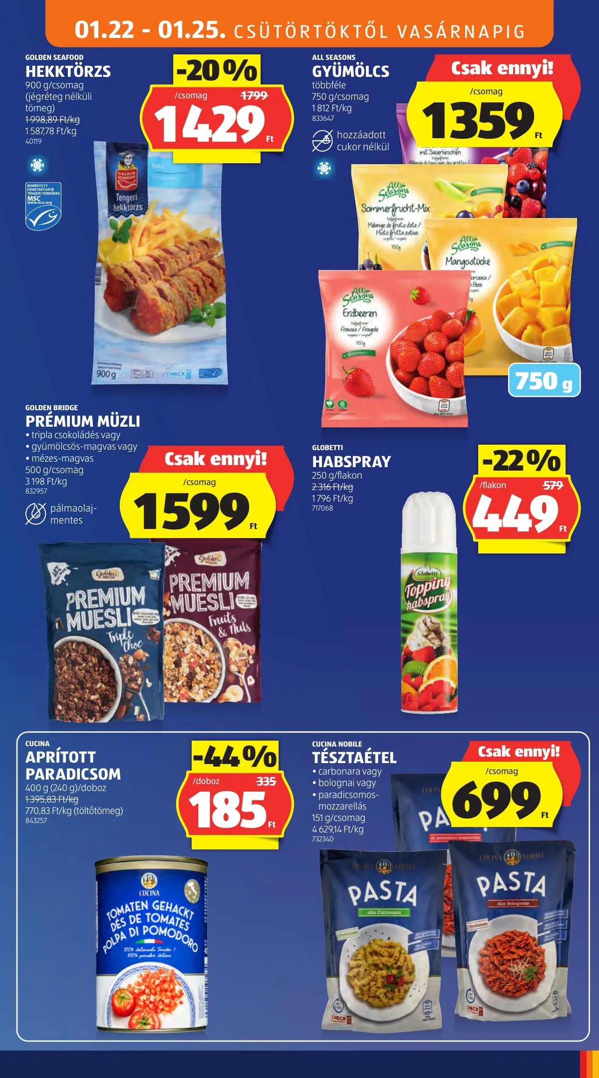 Aldi akciós újság 01.22–01.28 – 11. oldal
