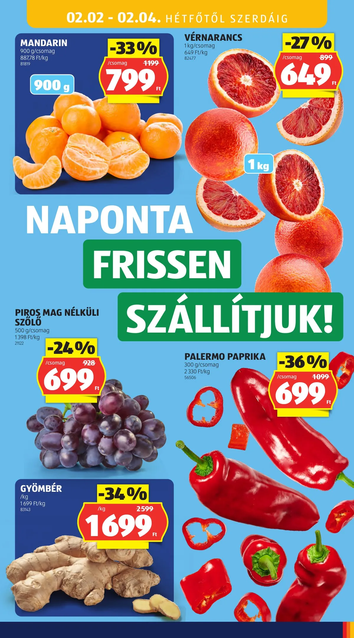 Aldi akciós újság 01.29–02.04 – 25. oldal