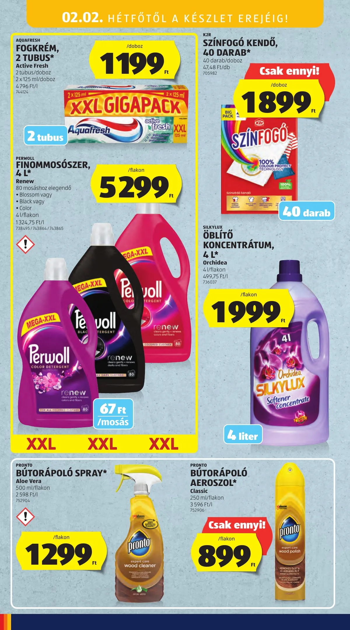 Aldi akciós újság 01.29–02.04 – 40. oldal