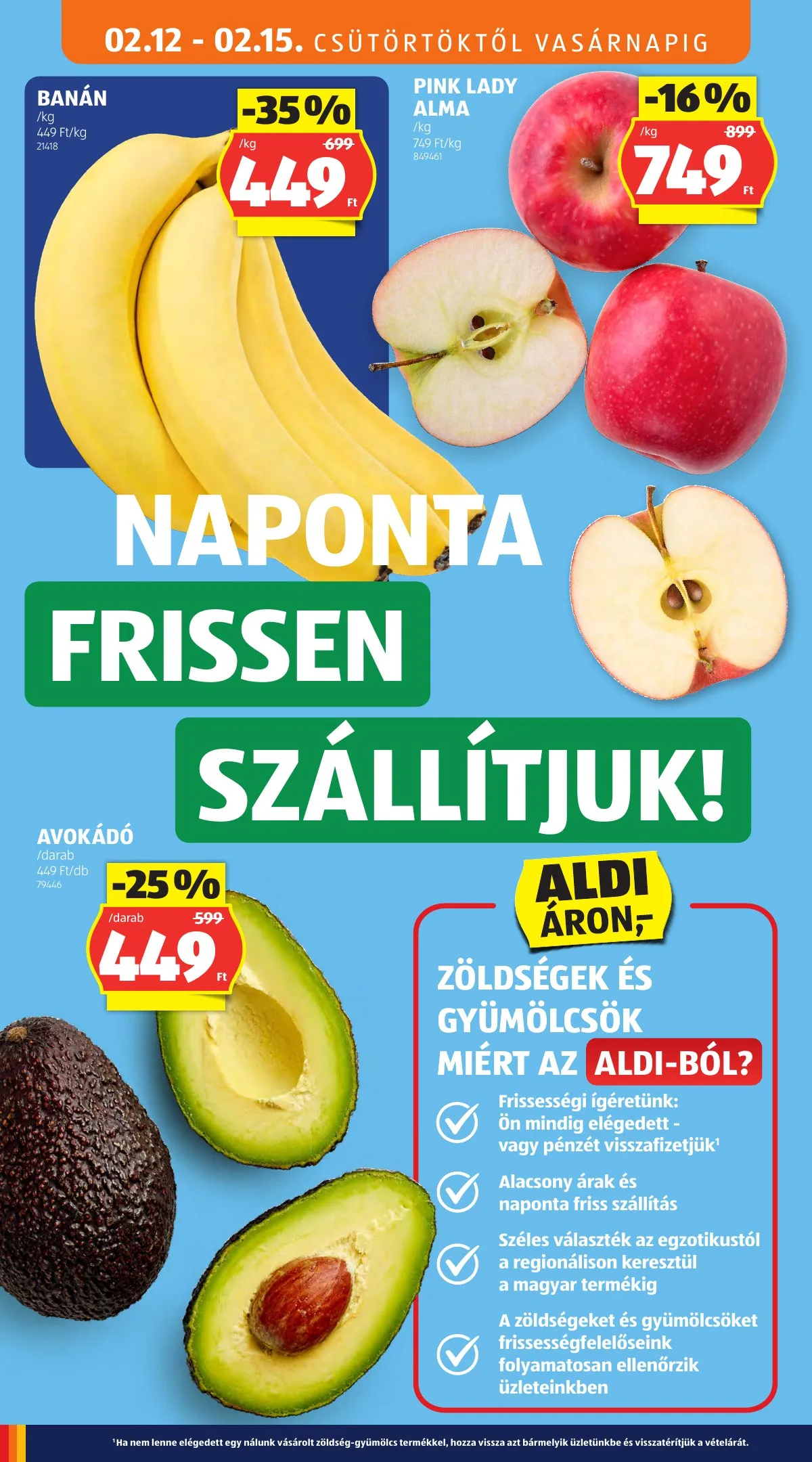 Aldi akciós újság 02.12–02.18 – 4. oldal