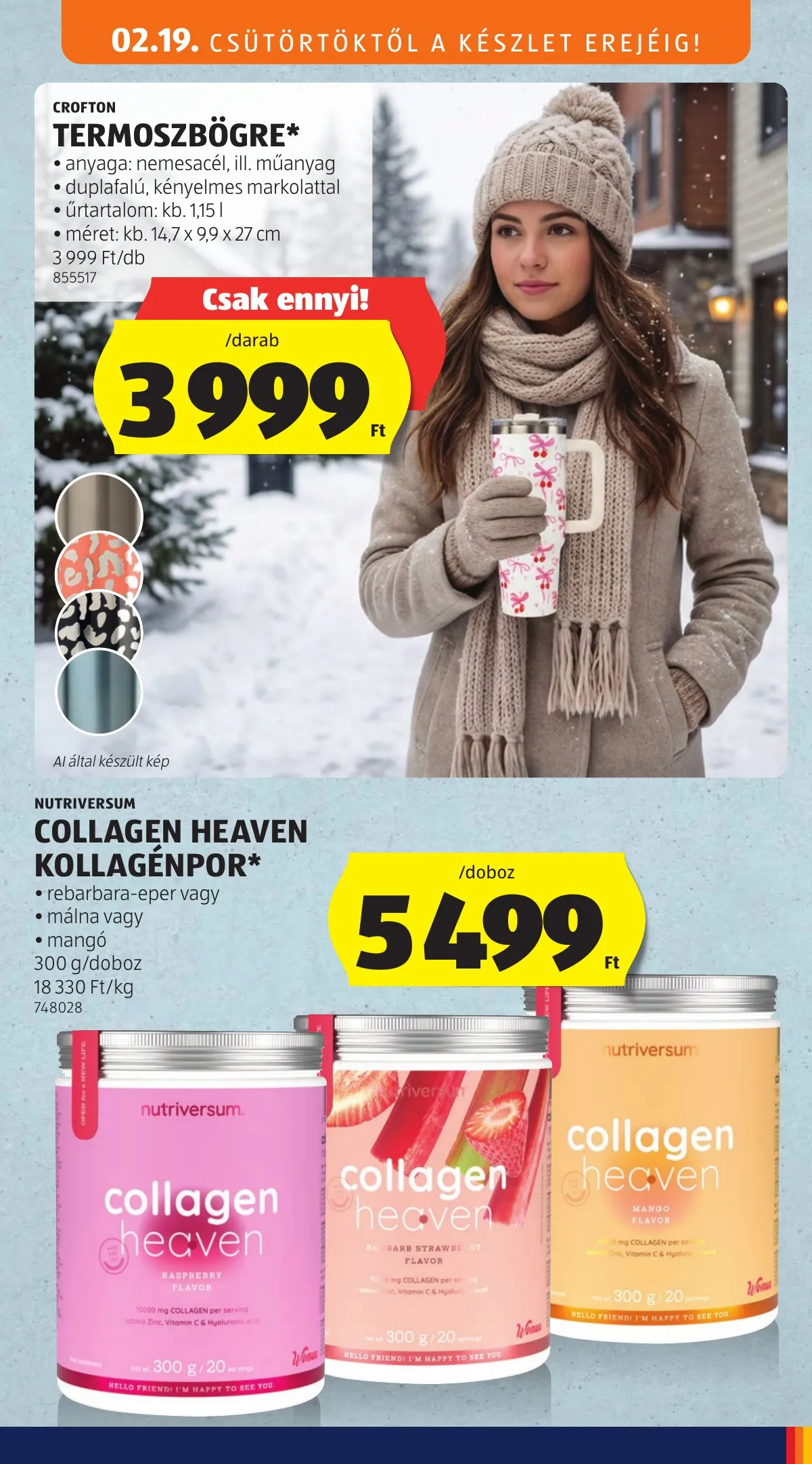 Aldi akciós újság 02.19–02.25 – 19. oldal