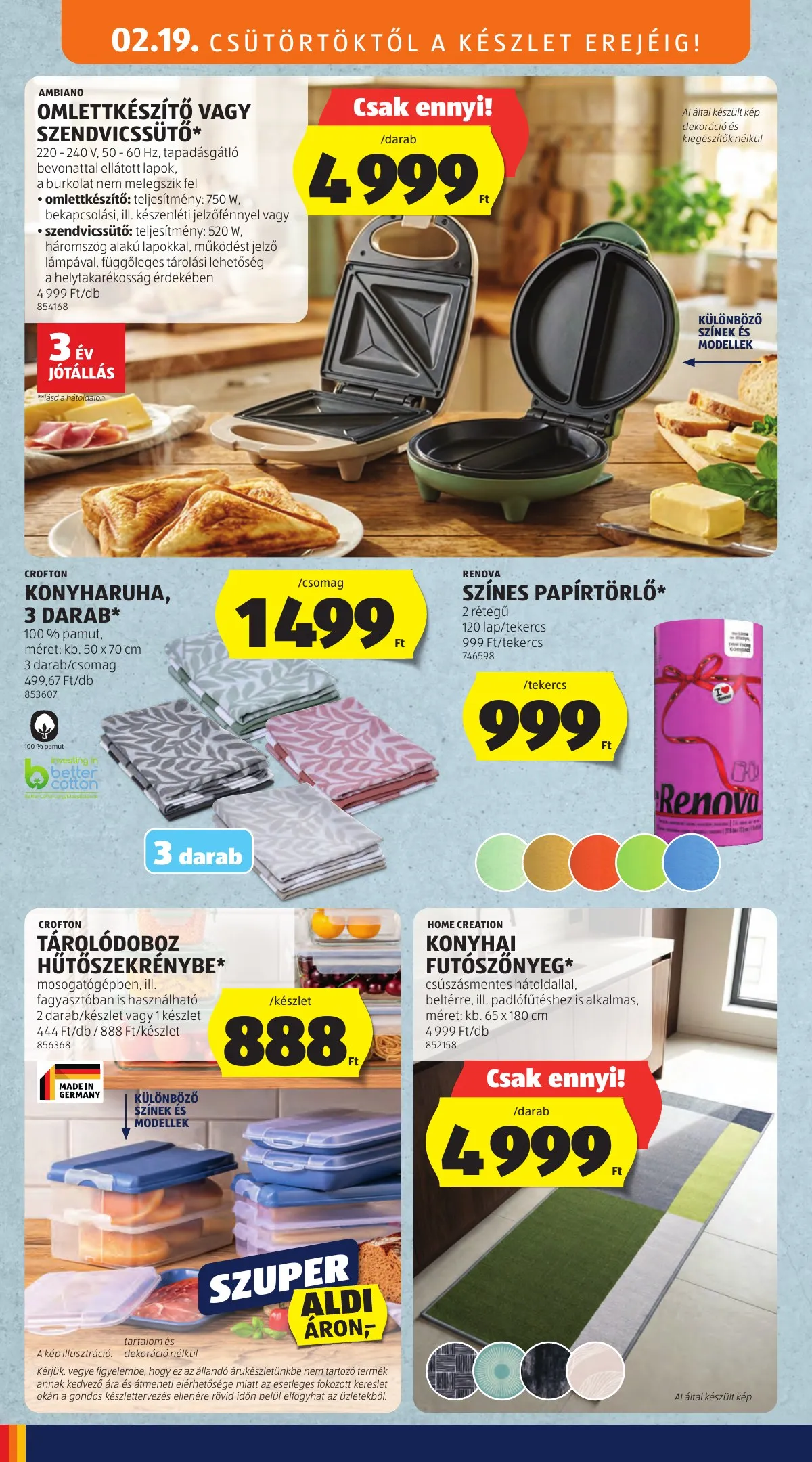 Aldi akciós újság 02.19–02.25 – 22. oldal