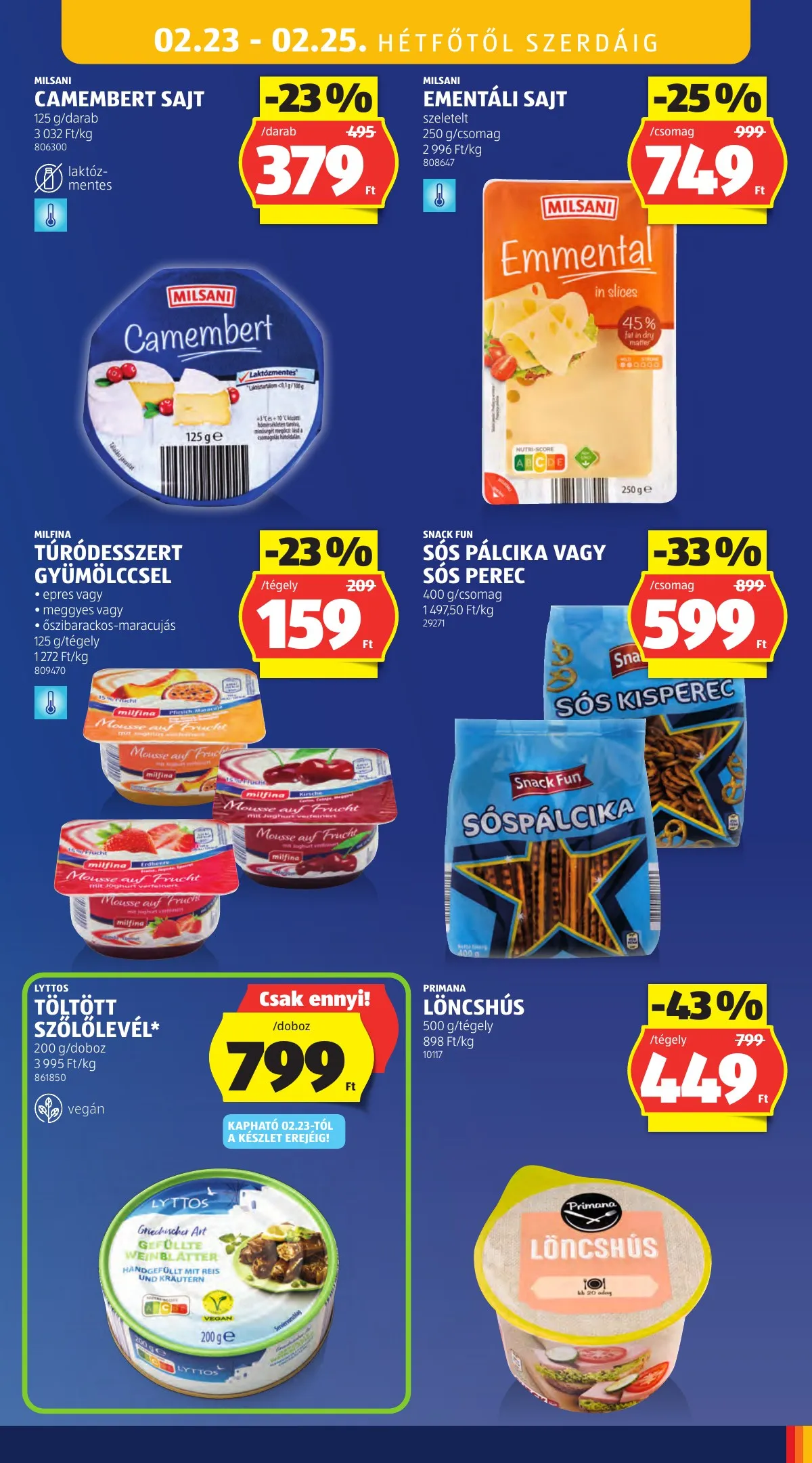 Aldi akciós újság 02.19–02.25 – 33. oldal