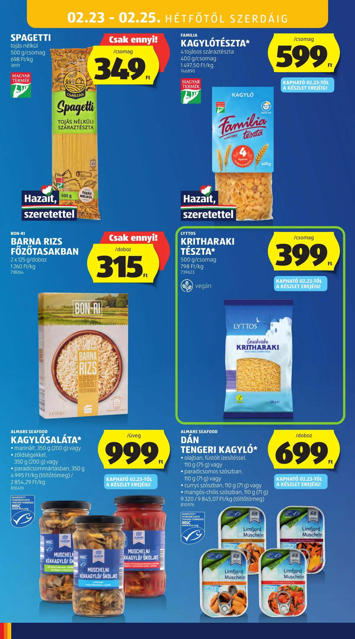 Aldi akciós újság 02.19–02.25 – 34. oldal