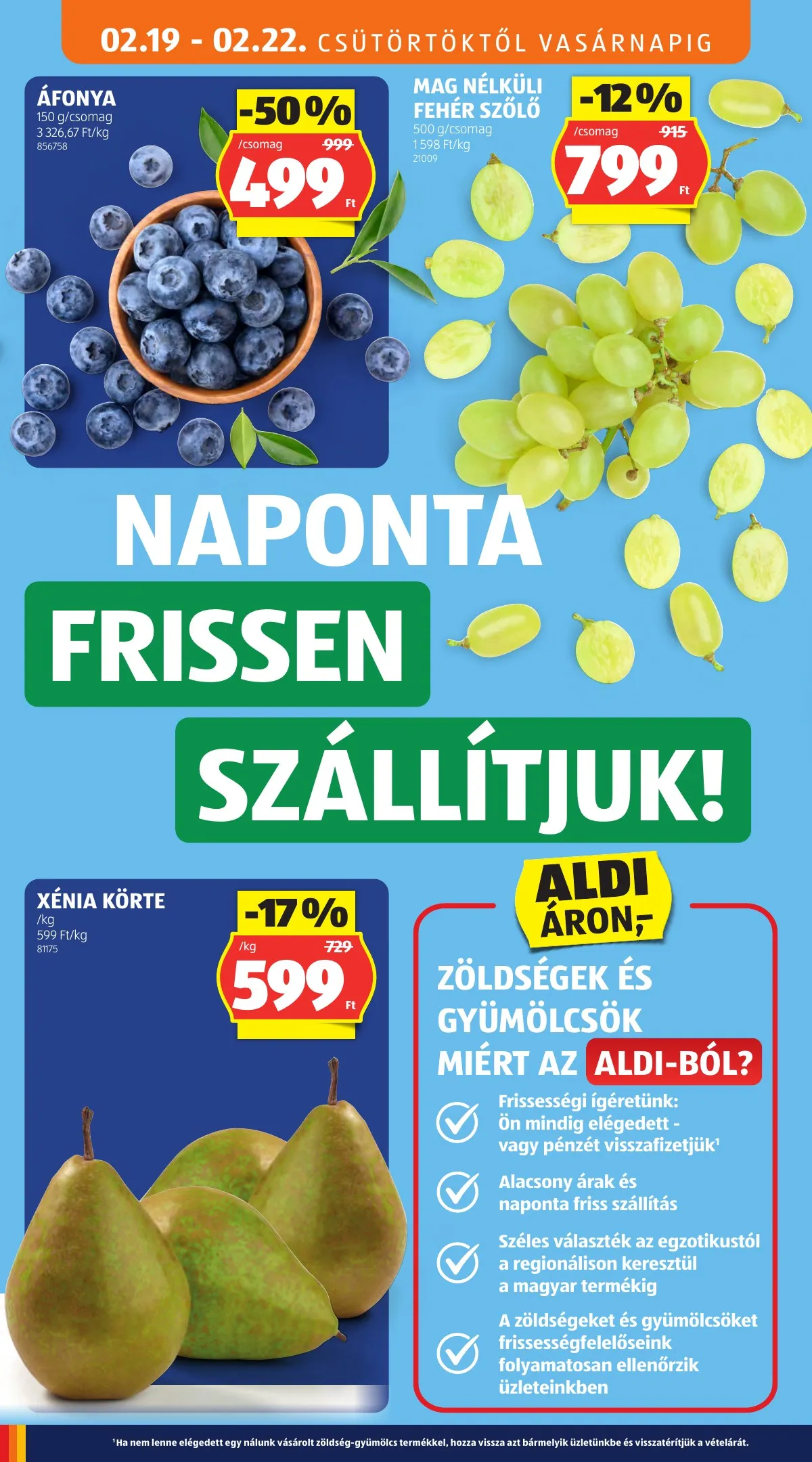 Aldi akciós újság 02.19–02.25 – 4. oldal