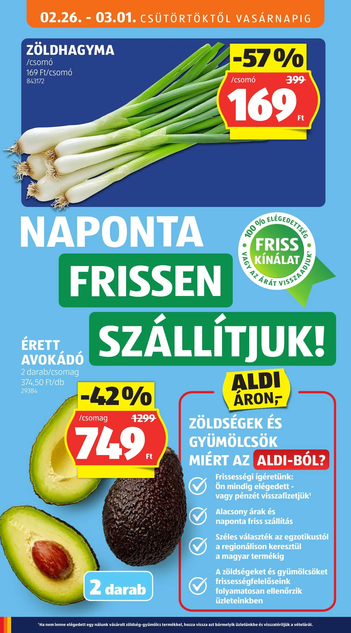 Aldi akciós újság 02.26–03.04 – 4. oldal