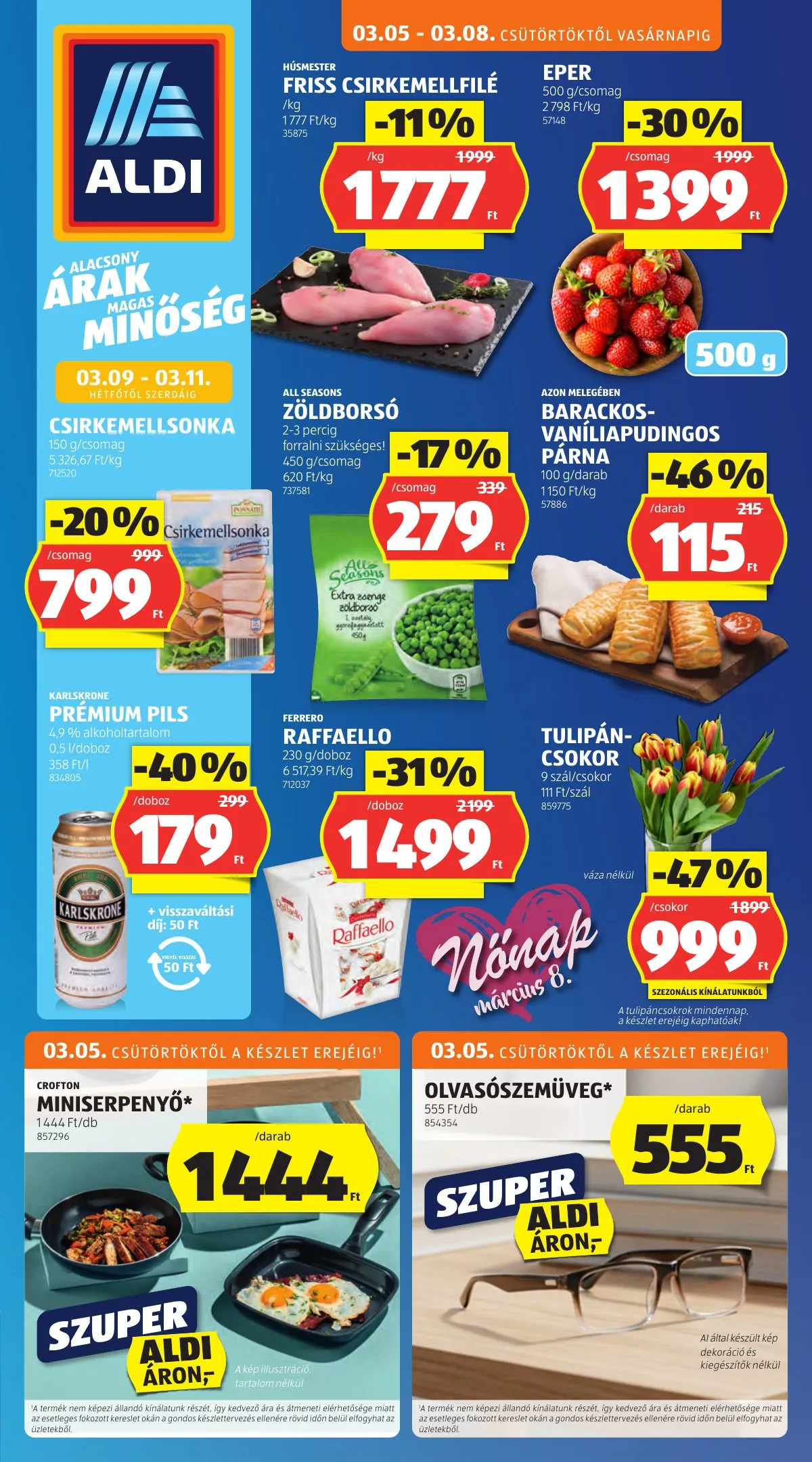 Aldi akciós újság 03.05–03.11